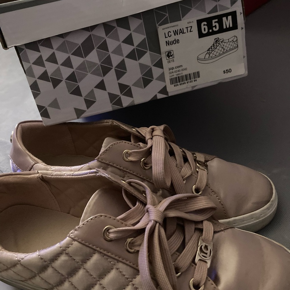 Liz Claiborne Nude/Pink LC Waltz Women's Sneakers